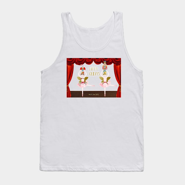 Nutcracker Ballett Xmas Tank Top by GreenNest